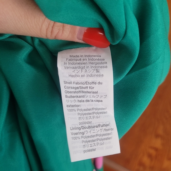 NWT J. Crew Pleated Shirtdress in Confetti Floral Size 12 - Picture 9 of 10